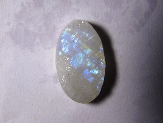 Very Rare Natural Rainbow moonstone cabochon, Blue Spectrolite moonstone, Rainbow moonstone ...