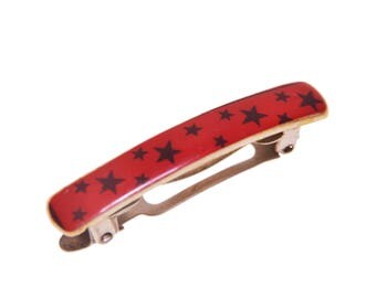 Hair Accessory Clasp-pin Star Vintage Soviet Russia 1980-s