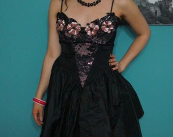 Vintage 1980s Prom Dress