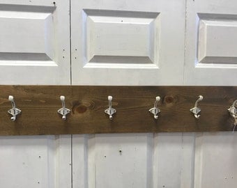 Coat Hooks Coat Rack Coat Hangers 6 Hook Coat Rack 5 Hook Coat Hanger 4 Hook Coat Rack Rustic Coat Hooks Rustic Hangers