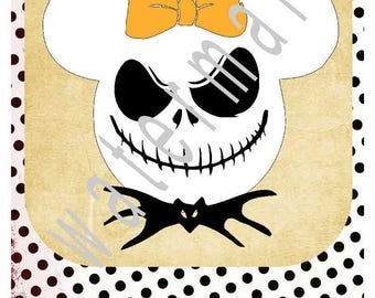 Jack Skellington SVG - Disney vacation shirts - Disney svg silhouette cameo cricut - Disney Mickey ears JPEG t shirt transfer Halloween svg