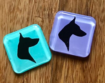 Doberman Xray Markers Customized with Initials