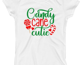 candy cane cutie shirt