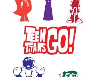 Download Teen titans | Etsy