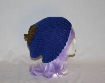Slouchy beanie hat