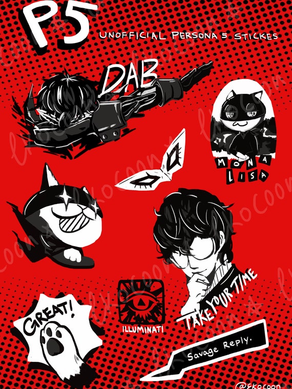 Who Accepts American Express >> Persona 5 Vinyl Sticker Sheet Who Accepts American Express >> Persona 5 Vinyl Sticker Sheet
