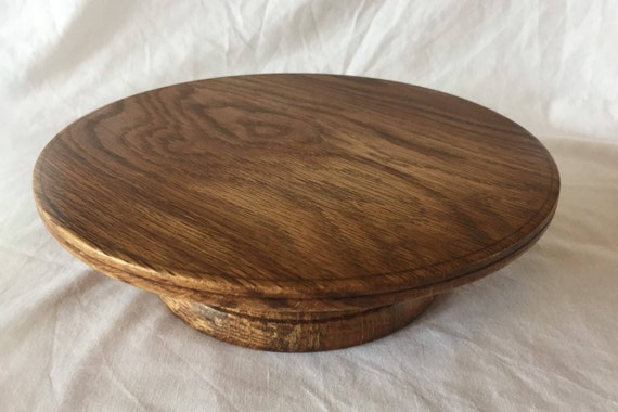 Rustic Oak Cake Stand Rustic Oak Cake Stand