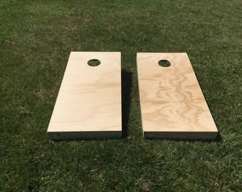 Unfinished Sanded Cornhole Boards