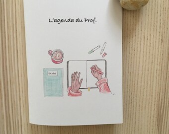 The agenda of the teacher - set of 2 free shipping