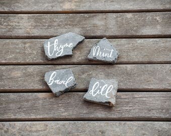 Garden Stone Labels