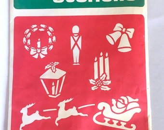 Vintage Christmas Stencils - National Tinsel Mfg Co