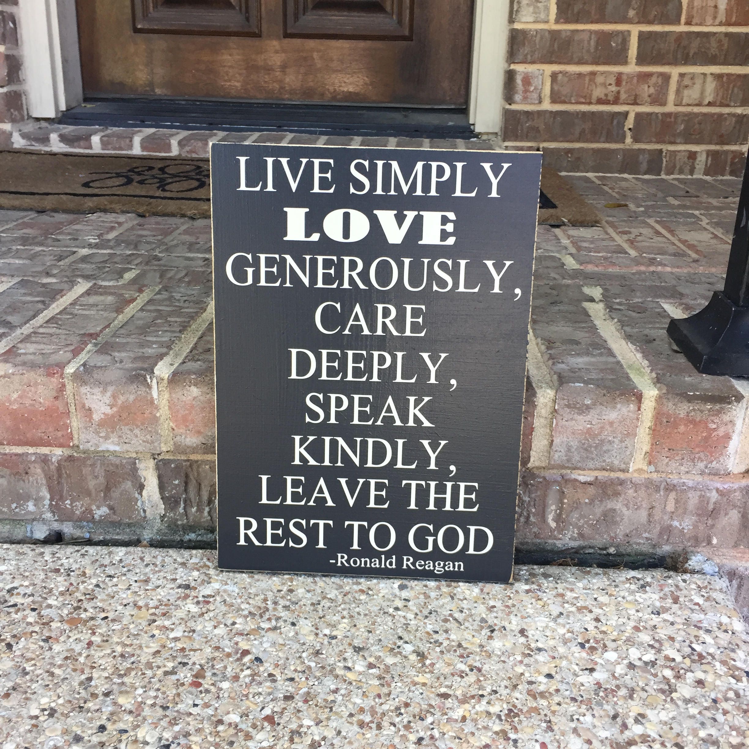 Download Live Simply Love Generously Leave The Rest To God Custom