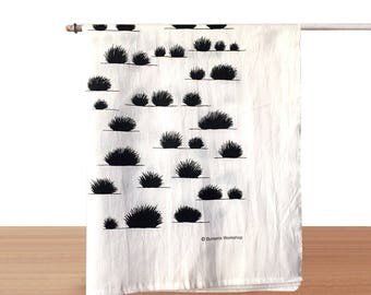 Extra large tea towel // Flour sack kitchen towel // Large tea towel // Organic kitchen towel //