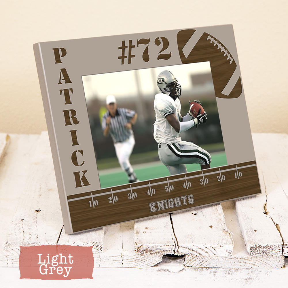 Personalized Football Frame Sport Frame Player Gift Name