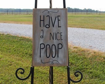 Bathroom Signs No Pooping no poop sign | etsy Bathroom Signs No Pooping no poop sign | etsy