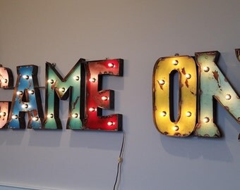 Custom sign for you business - wedding - reunion - game room - anything. Send me a email for a quote.