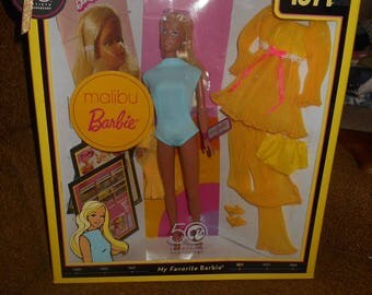 malibu barbie 1971 50th anniversary