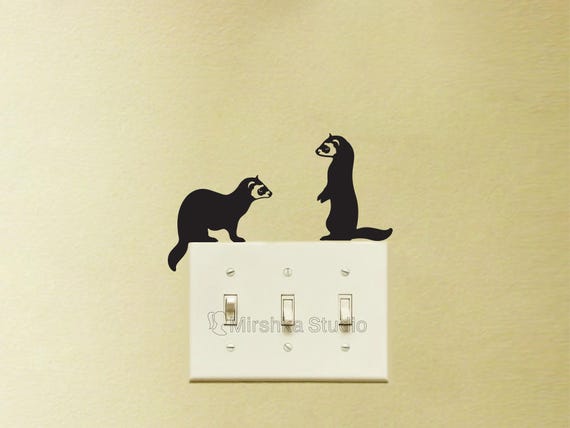 Ferrets Wall Stickers