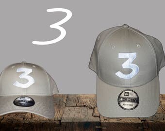 Chance 3 Hat Inspired |Khaki New Era Hat | Chance | Chance Rapper | Chance the Rapper | 3 hat | Chance 3 | Chance Dad Hat | Chance Cap