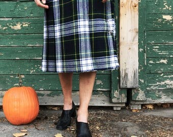 Kilt Style Skirt Tartan La Retraite Special Order  ( 10 -12 weeks) NO REFUND/ NO EXCHANGE main image 0