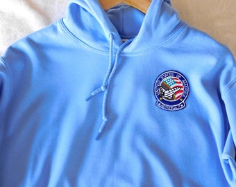 NASA Hoodie, Astronaut Hoodie, Space Hoodie, United States of America Astronaut Hoodie, Patch Hoodie, NASA Sweatshirt, Unisex Hoodie, Space