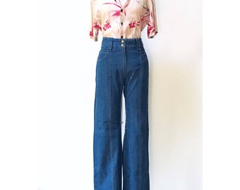 Vintage Bellbottom Sailor Jeans 26