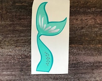 Mermaid Tail Decal | Mermaid Tail Sticker | Mermaid Decal | Mermaid Sticker | Hydroflask Sticker | Water Bottle Sticker | Vinyl Decal
