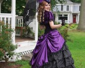 Victorian Wedding Dress | Belle of the Ball | Civil War Ball Gown, Victorian Costume, Gone with the Wind, Civil War Dress, Victorian Dress