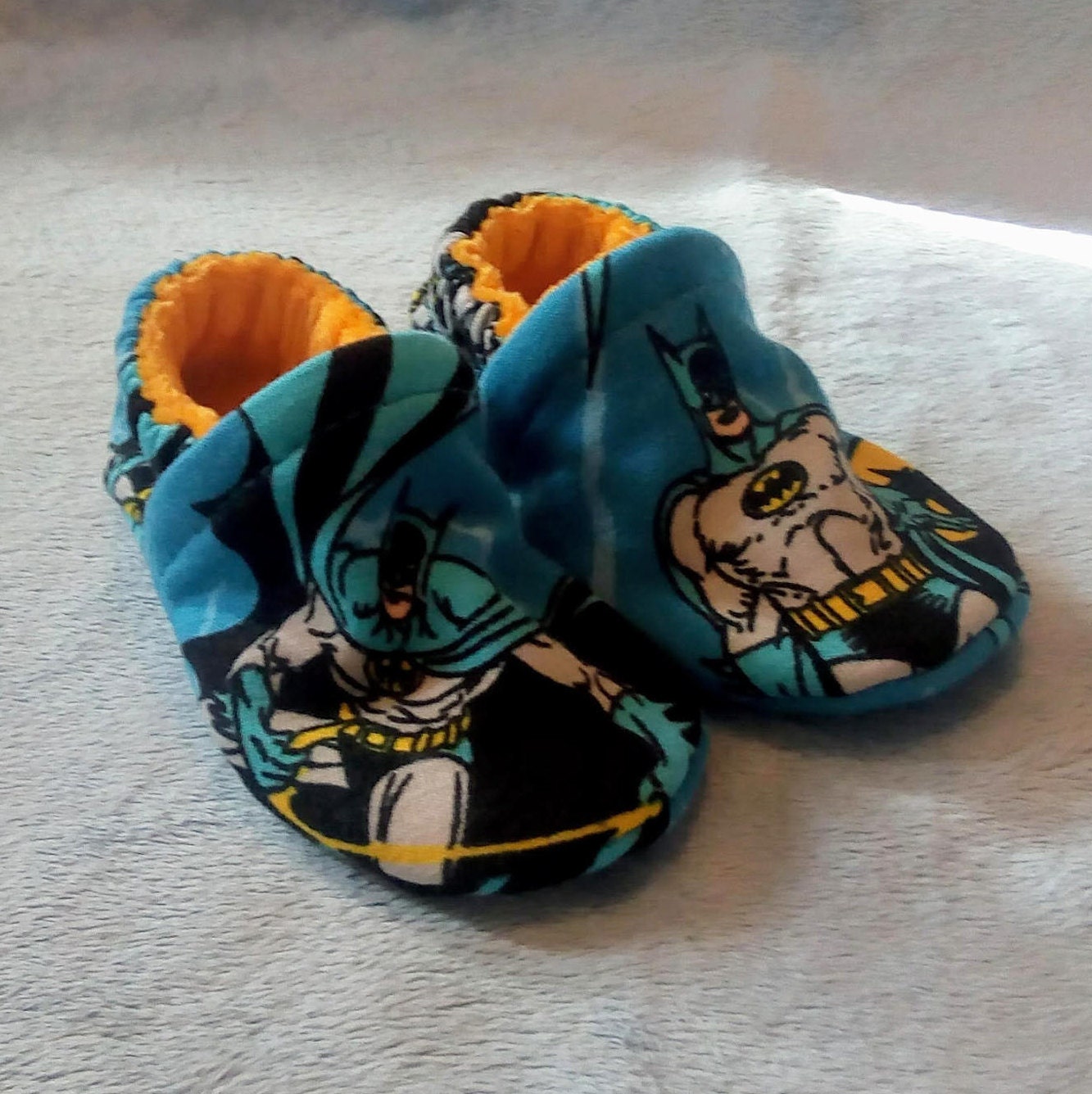 Batman: Soft Sole Baby Shoes 3-6M Batman: Soft Sole Baby Shoes 3-6M