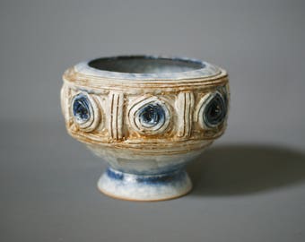 FRATELLI FANCIULLACCI Bowl, 1950s Italian Mid Century Bowl, Made in Italy, Handcrafted Italian Ceramic, Italian Mid Century Vase, Bitossi