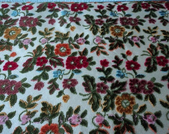 Stunning French vintage heavy woven brocade upholstery fabric 2.6 metres x 1.4 metres (05050)