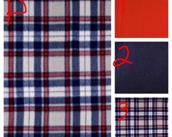 Herringbone Plaid - Teen/Adult Fleece Weighted Blanket