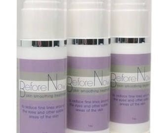 BeforeNow -a skin tightening + firming treatment to smooth fine lines around eyes/face and improve skin tone and pigmentation, 1oz