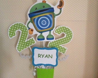 Team Umizoomi, Millie, Bot, Geo Party Centerpiece Decoration