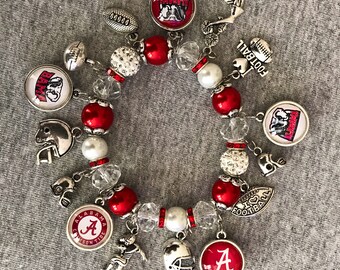 Alabama Crimson Tide bracelet