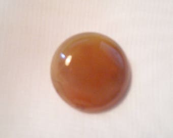Round cabochon 20 mm - 20 981 Brazil agate