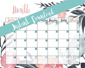 Reusable calendar | Etsy