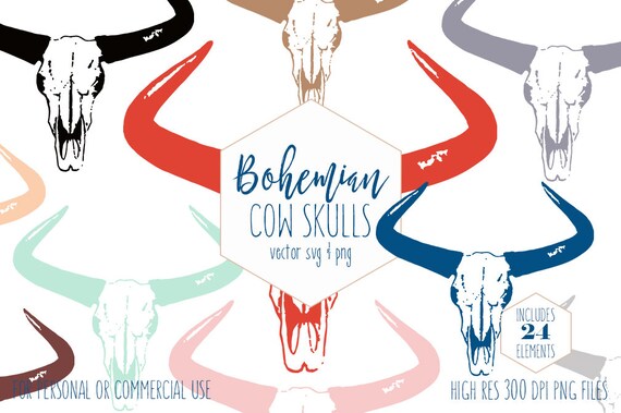 BOHEMIAN SKULL CLIPART For Commercial Use Boho Chic Clip Art Rustic Yak Cattle Cow Head Skeleton Horns Vector Clipart Digital Graphics Svg From BOHEMIAN SKULL CLIPART For Commercial Use Boho Chic Clip Art Rustic Yak Cattle Cow Head Skeleton Horns Vector Clipart Digital Graphics Svg From
