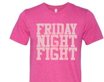 Breast Cancer Shirt - Pink Out Game Shirt - Breast Cancer Fundraiser - Friday Night Lights Shirt - Pink Out Tee -