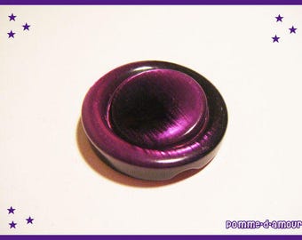1 dark purple vintage scrapbooking sewing vintage button