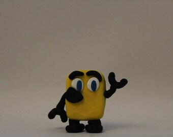 Statue= Robot -Polymer Clay-