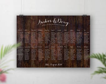 Rustic Wedding Seating Chart, World Map Table Plan, Table Plan Map, Wedding Sign, Guests Seating Plan, Table Seating, Travel Theme Decor