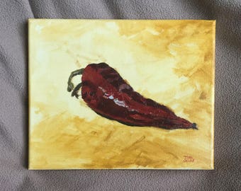 Pepper painting | Etsy