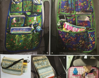 Simplicity 2916 Car Organizers Sewing Projects Craft DIY Organization Travel Personal Item Carriers