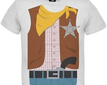 Halloween Cowboy Costume Toddler T-Shirt