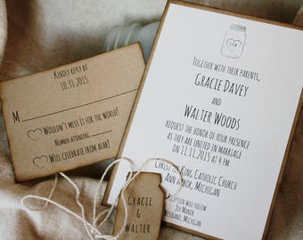 Deposit listing for 190 invitations