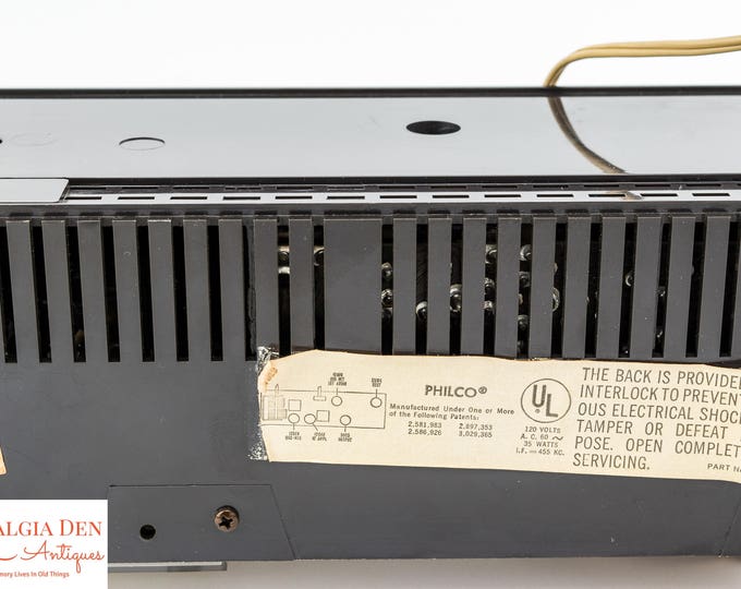 Retro Clock Radio | Philco Alarm Clock Radio | Full Feature Working Alarm Clock | AM Radio