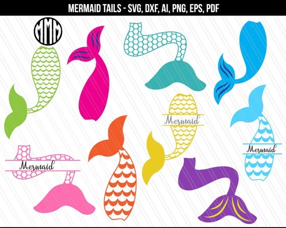 Free Free 109 Mermaid Tail Name Svg SVG PNG EPS DXF File