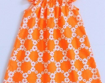 Baby Dress / Flutter Dress / Peasant Dress / Baby Girl Dress