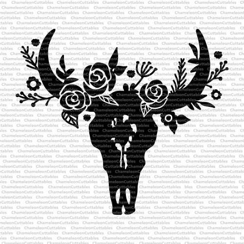 Download cow skull (3 variations), svg, cut, file, decal, bull ...